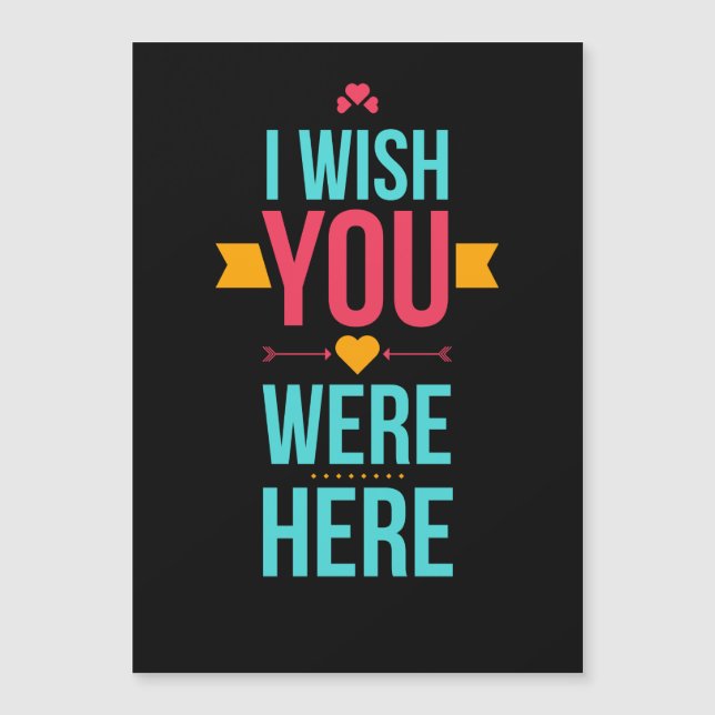 Queria Que Estivesses Aqui Corações De Amor (Frente)