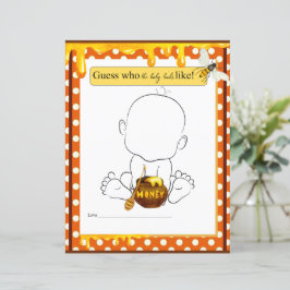 Querida Abelha De Mel Que Vai Bebê Se Parece Com J