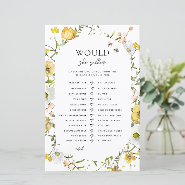 Querida, Chá de panela Tema Ela Preferencialmente  (Em pé/Frente)