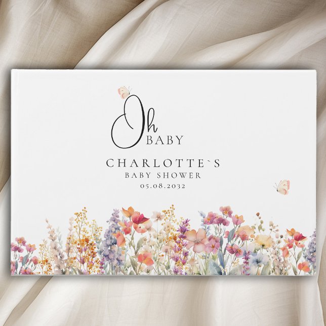 Querida! Livro de Convidados de Flores Selvagens (Criador carregado)