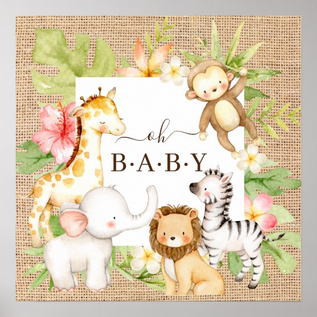 Querida Poster da selva (Frente)