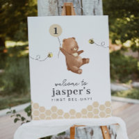 Querida Urso Primeiro Poster de Abelhas