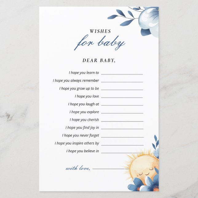 Querido Bebê Vem O Jogo Do Chá de fraldas Filho (Frente)