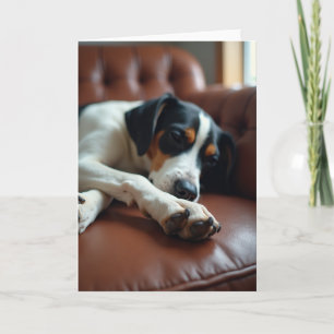 Querido Cartão de Dia dos Pais para Cachorrinho