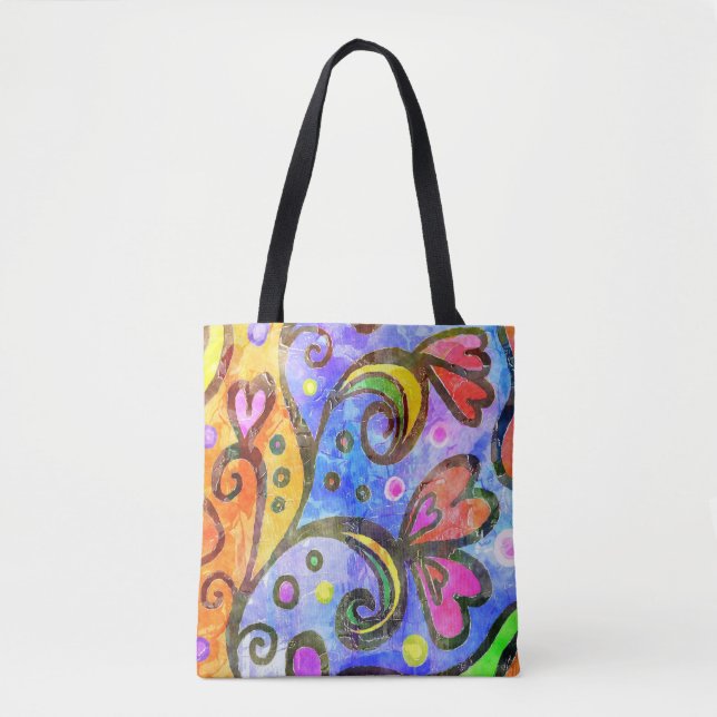 Querido Floral Tote Bag (Frente)