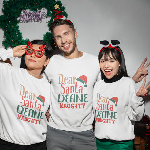 Querido Papai Noel defina camiseta natalina safada