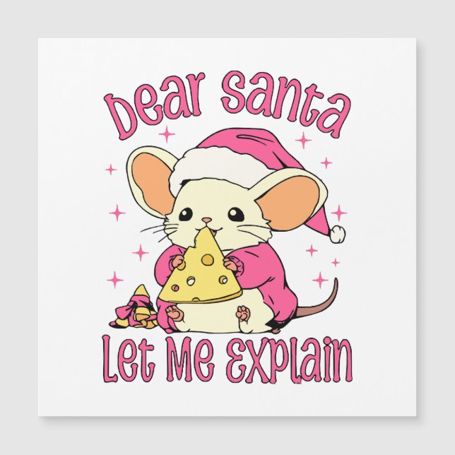 Querido Papai Noel, Deixe-me Explicar (Frente)