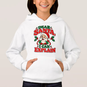 Querido Papai Noel, Posso Explicar Blusão Infantil