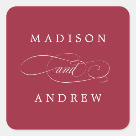 Queridos | Adesivos de Casamento Personalizados