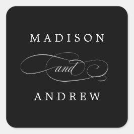 Queridos | Adesivos de Casamento Personalizados