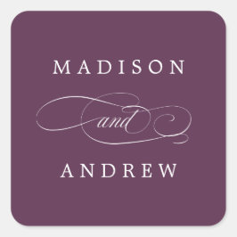 Queridos | Adesivos de Casamento Personalizados