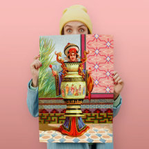 Queridos De Dish Dragão Lady Art Impressão