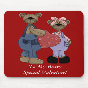 Queridos Mousepad customizável do urso