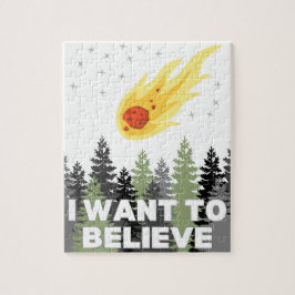 Quero acreditar na Quebra-cabeça de asteroide