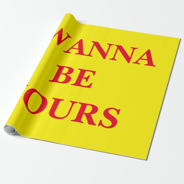 Quero ser seu papel de embrulho (Desenrolado)