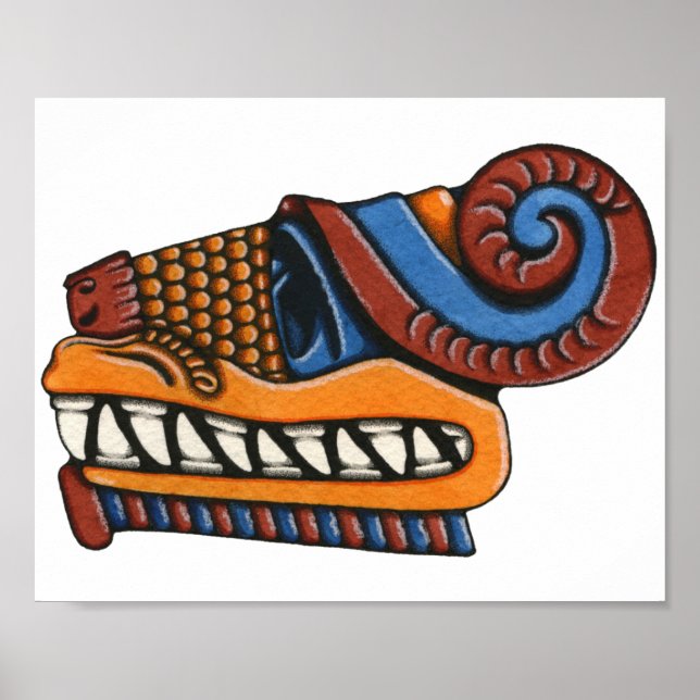 Quetzalcoatl Poster (Frente)