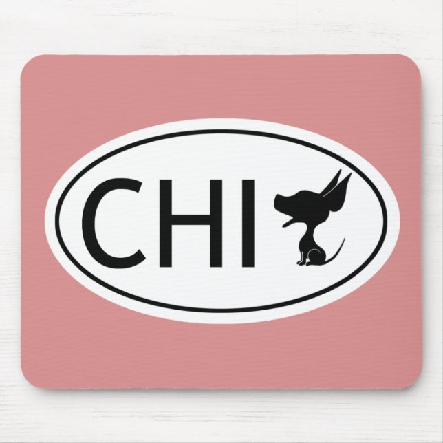 QUI (chihuahua) Mousepad (Frente)