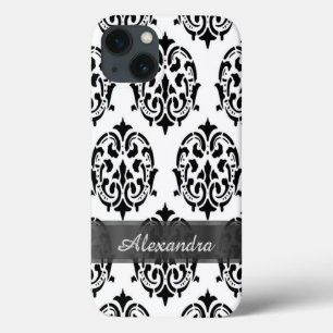 Quic elegante preto e branco personalizado