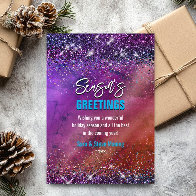 Quic marrom púrpura Natal Ano Novo (Criador carregado)