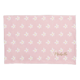 Quic Pink Farmhouse Sweet Daisies Trend Monograma