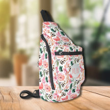 Quic Pink Floral Monograma
