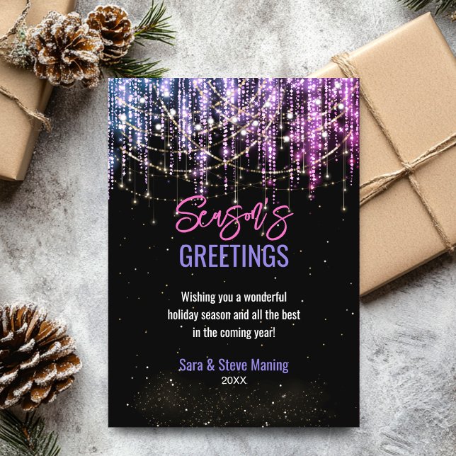 Quic preto cor-de-rosa reluz Natal Ano Novo (Criador carregado)