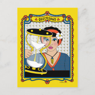 Quickand_B_ Cartão postal