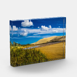 Quickand stream perto de 90-Mile Beach, Nova Zelân