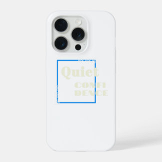 Quiet confidence cute iPhones design