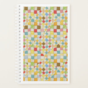 QUILT MOSAIC 5.5x8.5 Planejador / Calendário