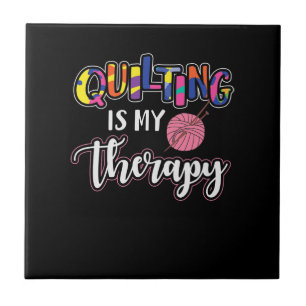 Quilting É Minha Terapêutica  Presente De Sobrec