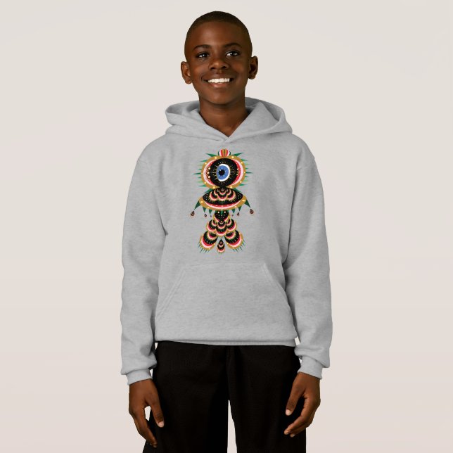 Quimera - Crianças De Aves De Capoeira Unisex Pull (Frente Completa)