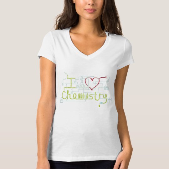 Química Amor Camiseta