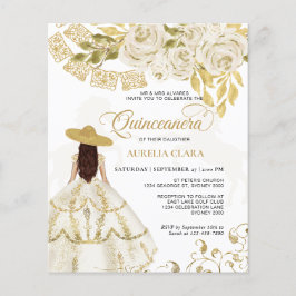 Quinceañera, cavaleiro Dourado de marfim, Elegante
