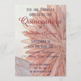 Quinceanera Convite 15 Festa de aniversário