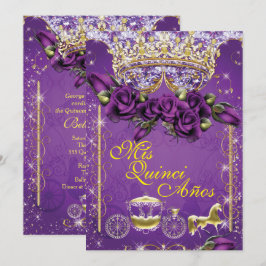 Quinceañera e Doce 16 Convites de festas