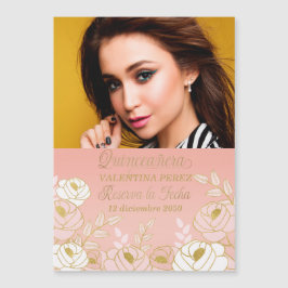 Quinceanera espanhola Salva a Data Reserva la Fech