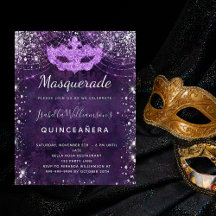 Quinceanera mascarada de orçamento
