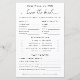 Quinn Script Como Você Conhece O Jogo Da Noiva?