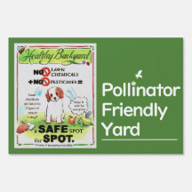 Quintal Seguro para Animais - Bandeira de Quintal