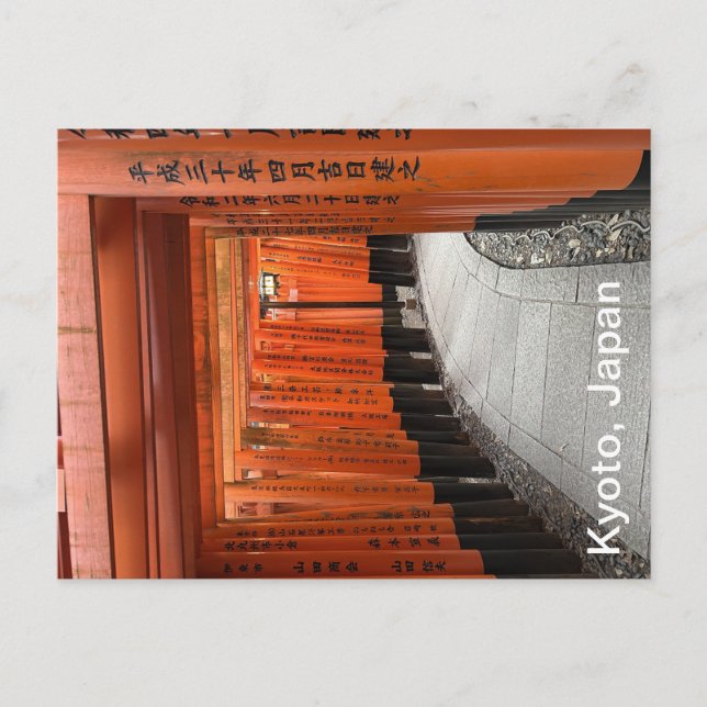 Quioto, cartão postal do Japão (Frente)