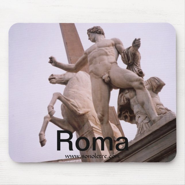 Quirinale Sculture, Roma Mousepad (Frente)