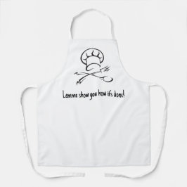 Quirky Unisex Chef Apron