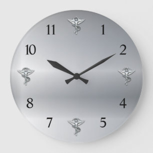 Quiroprático Emblema Chiropractor - Relógio Grande