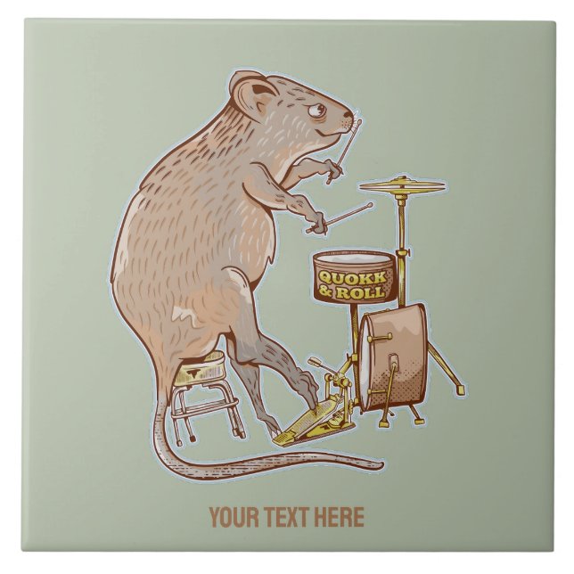 Quokka - Drummer Animal Australiano (Frente)