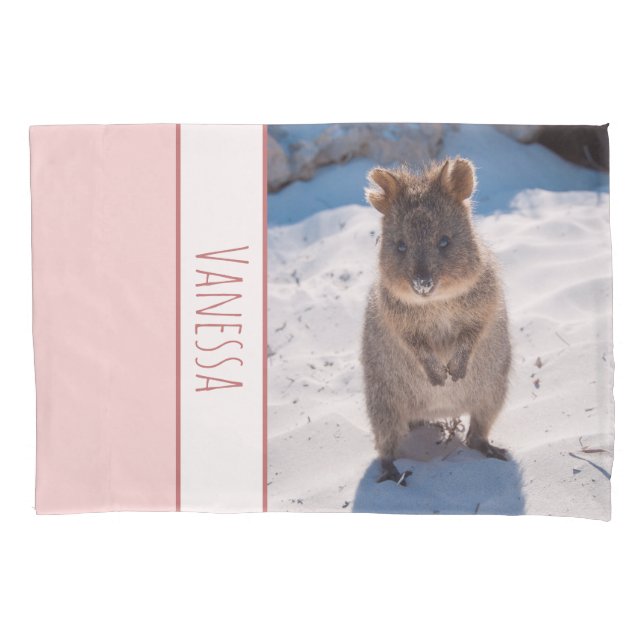 Quokka na Praia Austrália, Meninas Rosa (Frente)
