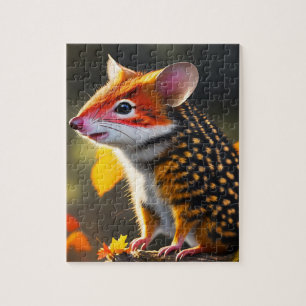 Quoll Australiano com Traje, Quebra-cabeça de serr