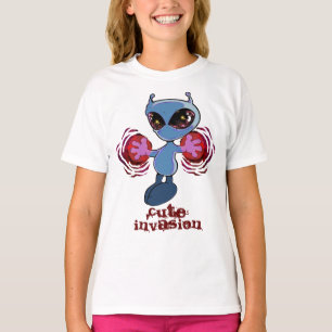 Qwiby: Bela Camiseta Toddler da Invasão