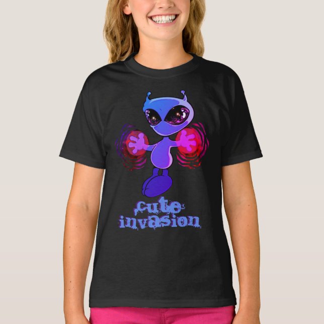 Qwiby: Camiseta da Invasão Bonita (Frente)
