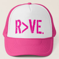 R>ve. Chapéu do boné